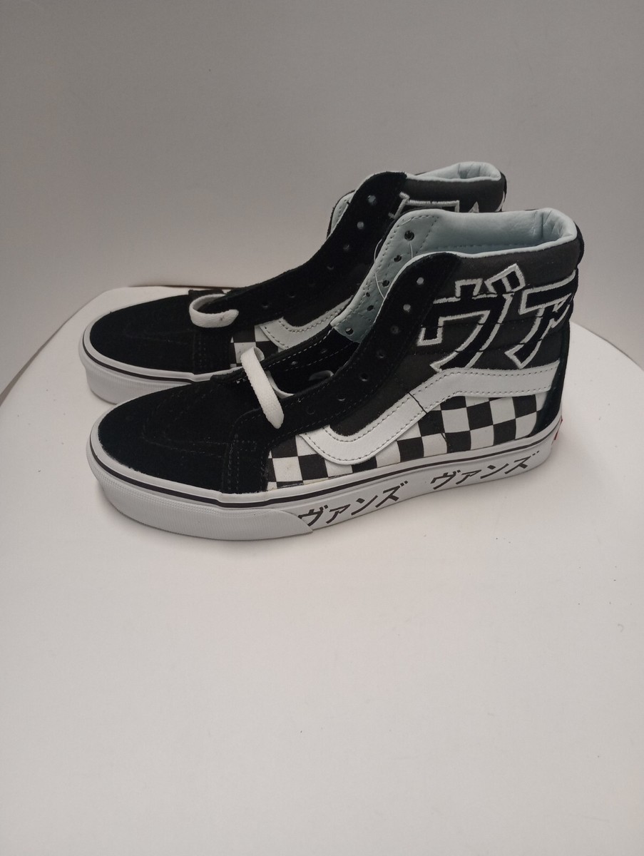 【新品未使用】VANS SK8-HI REISSUE JAPANESE 29cm Vans SK8-HI Reissue 'Japanese Type' Typography Checkerboard
