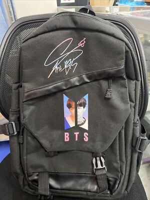 BTS RECODE UPCYCLED BACKPACK リュック❤SUGA Black BTS backpack, 3-Pocket, Laptop Pocket (Suga) | eBay