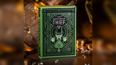 Der Gentleman Thief Smaragd (Spielerausgabe von Betrüger) von Giovanni Meroni