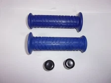 BLUE ATV HAND GRIPS FOR THUMB THROTTLE HONDA ATC 200 S / ATC 200 X NEW 7/8"