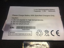 Li-ION Rechargeable Battery Capacity 7.4v 1800mAh For DVR Digital Video Recorder