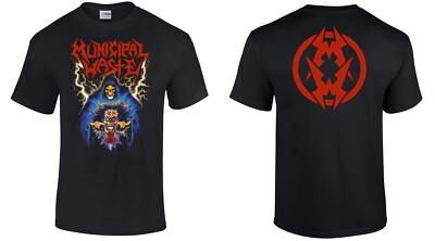MUNICIPAL WASTE cd lgo WET WILLY Official SHIRT XXL 2X New electrified brain