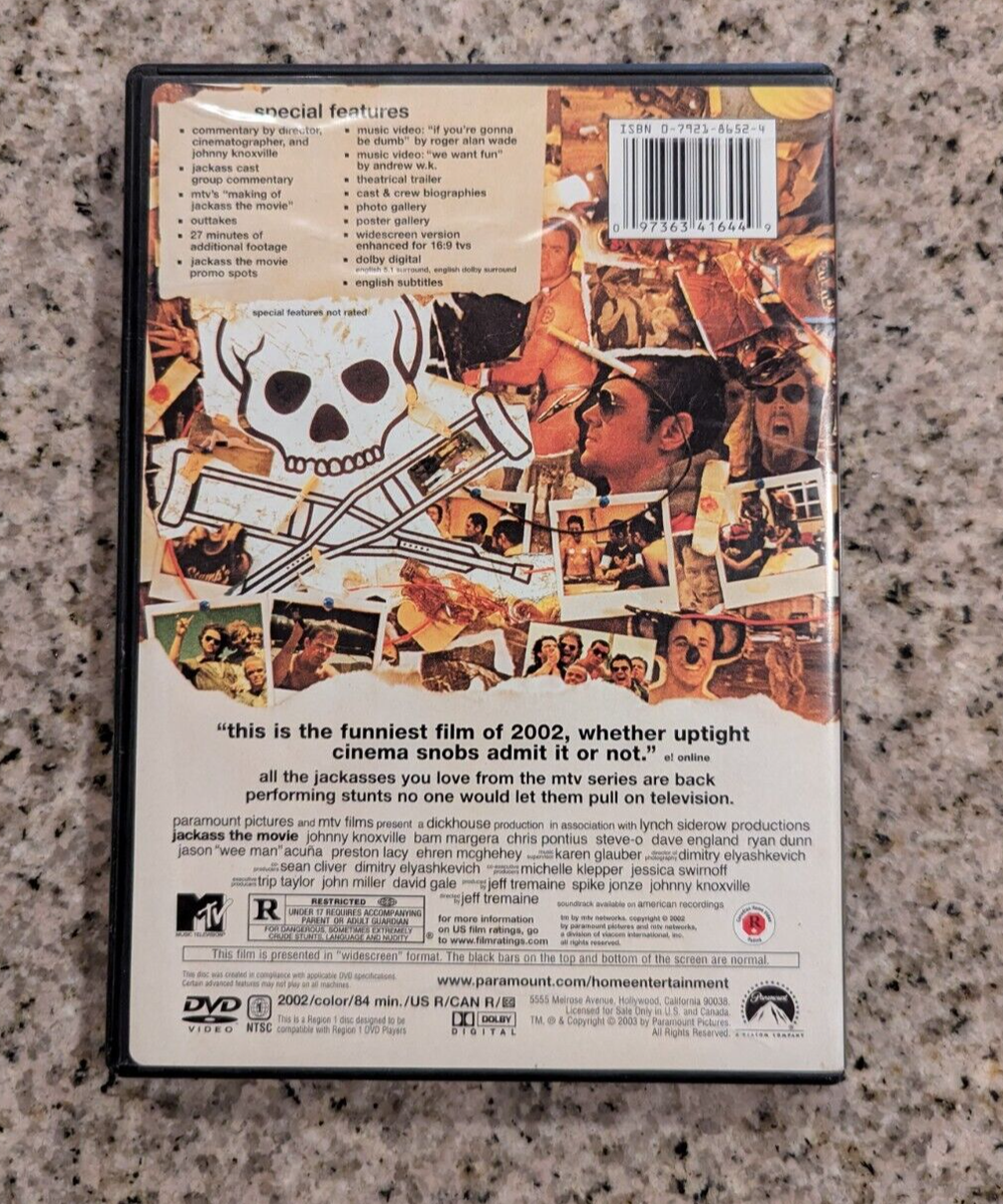 Jackass - The Movie (Widescreen Special Edition) - DVD - Very Good