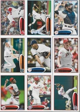 2012 TOPPS SINGLES & RC'S #2 THRU #322