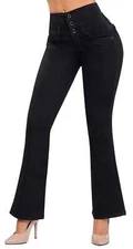 Butt Lifter Womens Jeans High Waist Boot Cut Pantalones Levanta Cola Colombianos