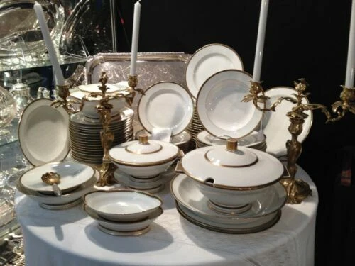 Assiettes en céramique de Limoges, de Limoges