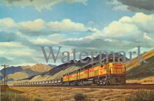 Howard Fogg Train - Ore Train to Geneva - Union Pacific Calendar Print  