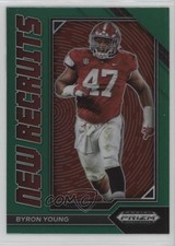 2023 Panini Prizm Draft Picks New Recruits Green Prizm Byron Young #NR-23 0y5l