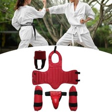 Sparring Schutzausr&uuml;stung Boxhelm F&uuml;r Kampfsport Taekwondo Kickboxen M Rot