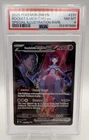 2025 POKEMON DRI EN-DESTINED RIVALS #231 TEAM ROCKET'S MEWTWO EX PSA 8