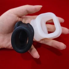 Dual Cock Ring Super Strong Stretchy Stay Harder Penis Rings Cockring For-Men
