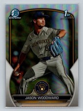 2023 Bowman Draft #BDC-97 Jason Woodward Chrome Refractor