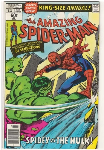 Amazing Spider-Man Annual 12 (VF) 1978 Marvel Comics "Gentleman's Name Is Hulk!"