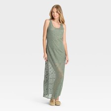 Women's Lace Maxi A-Line Dress - Universal Thread
