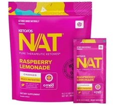 Pruvit Keto OS NAT/ Raspberry Lemonade /20Packs Charged FREE SHIPPING Exp 2026