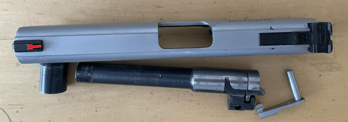 22cm変更 T@Ka Colt 1911 Service Ace 22LR Conversion Kit Satin Chrome Finish with