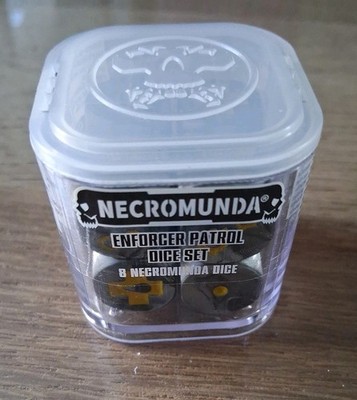 Necromunda Enforcer Patrol Würfel Set Sealed OOP