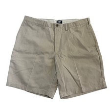 Lands End Mens Traditional Fit Chino Shorts Khaki 100 Cotton Size 40 300889