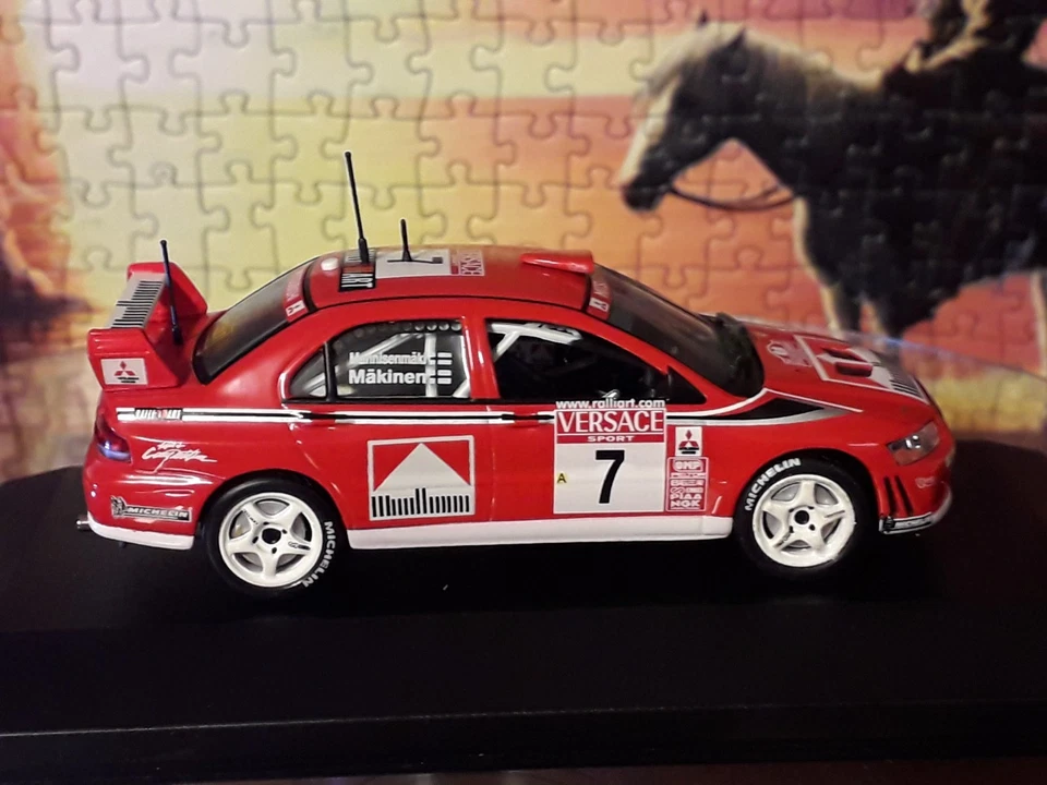 ixo ram054 mitsubishi lancer wrc rally sanremo 2001 T.MAKINEN 1:43 - Immagine 3 di 4
