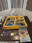 LEGO 6399 Airport Shuttle 1990 (Incomplete) – Box, Manual, Tracks, Bases, Parts