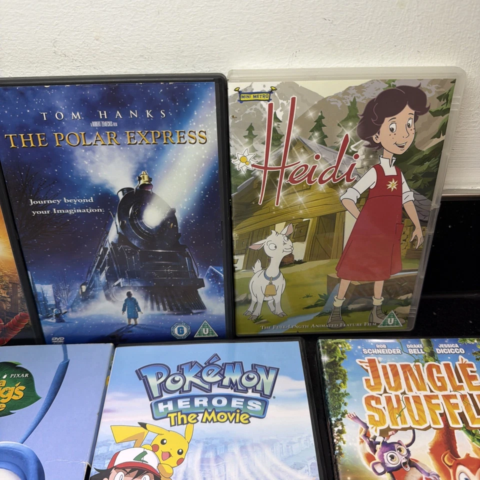Bundle Of Children Dvd's X 18 inc pokemon, shrek, happy feet, the polar express - Image 4 of 4