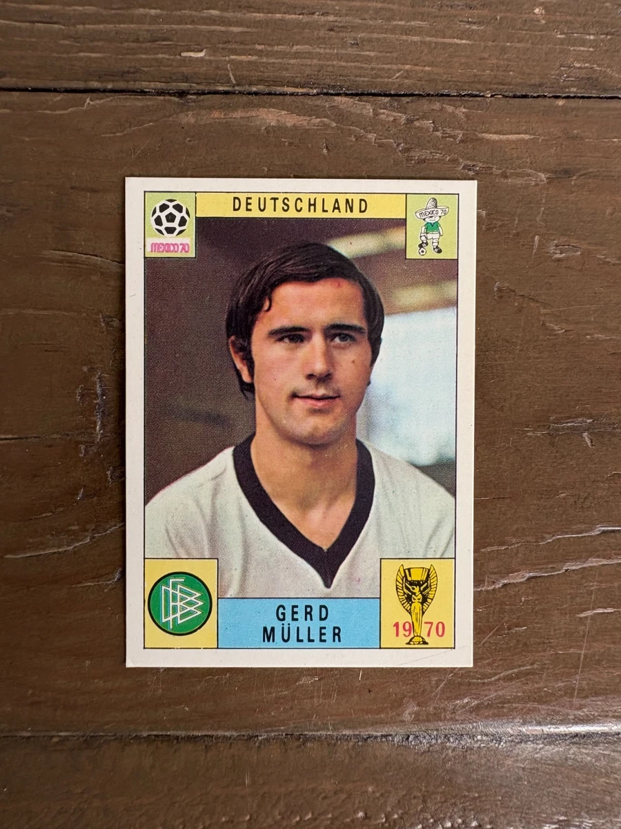 Carte Panini Coupe Du Monde 1970 - Angelo Domenghini (Italie) - Très Rare - Édition Originale