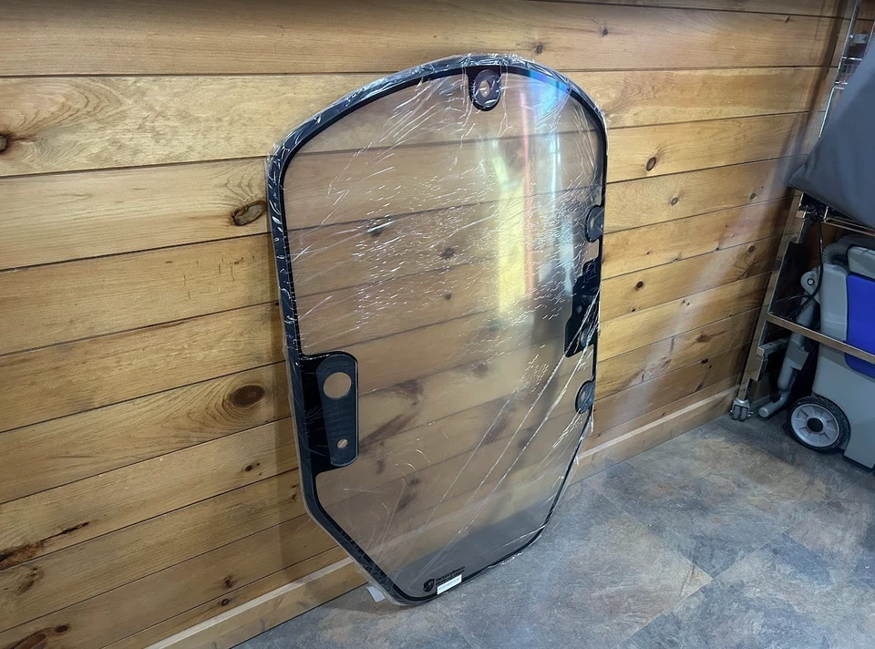 1/2" John Deere Grande G Minicargadora Forestal Puerta Policarbonato Lexan Trituradora Foto 2 de 4