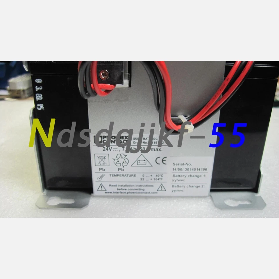 1PC New PHOENIX CONTACT BATTERY PACKS QUINT-BAT/24DC/7, 2AH ( 2866352) - Image 2 of 4