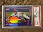 2013 Topps Chrome Mike Trout #1 Sliding Purple Refractor PSA 10
