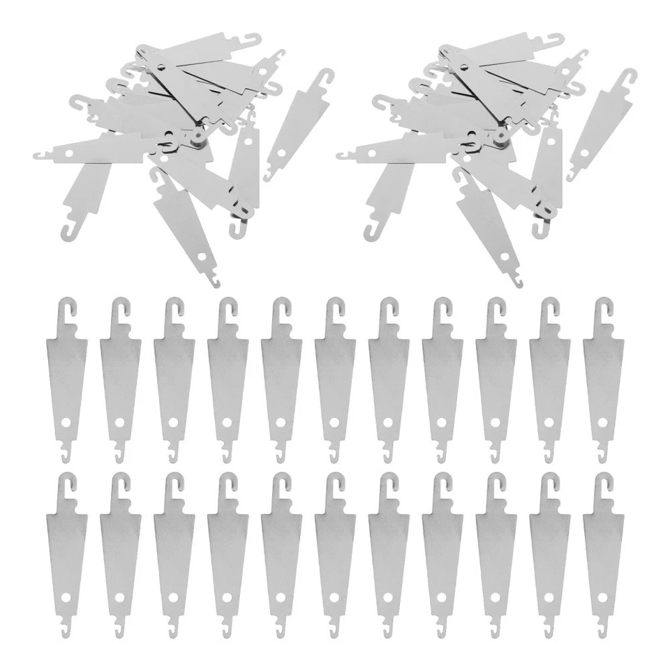 120-teiliges Nadeleinfädlerset aus silberfarbenem Edelstahl – - Bild 3 von 4