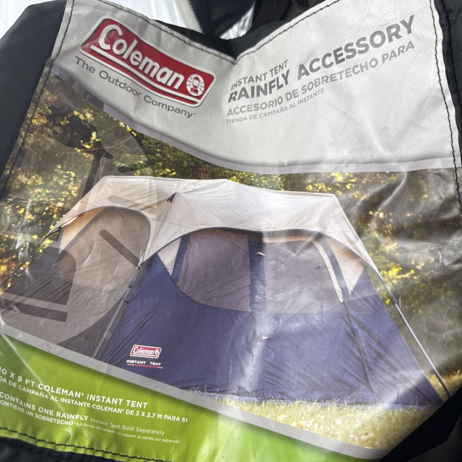 Rainfly for 6-Person Tent | Stay Dry, Ventilate & Chill | 10x9 ft Fit