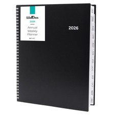 2026 Planner, Weekly Monthly View Spiral Bound With Tabs 8.5x11