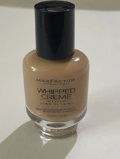 Max Factor Whipped Creme Foundation Makeup #329 Medium Beige (Warm 3)  See Pict
