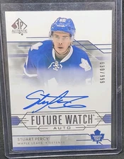 A15,747 - 2014-15 SP Authentic #268 Stuart Percy Auto/999 RC