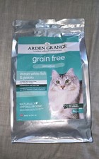 Arden Grange Grain-Free Cat Food - Sensitive Ocean White Fish and Potato 4kg 4.84 per kilo