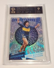 2017 Panini Revolution Soccer Diego Maradona Revolutionaries Disco 04/25