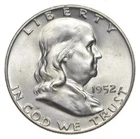 Choice Unc 1952 D Franklin Half Dollar Gem BU From Original Roll *0468