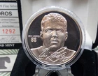 Highland Mint *ERIC LINDROS* 1oz .999 SILVER Commemorative NHL Round Box & COA