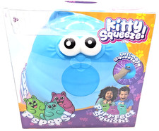 Kitty Squeeze Purrfect Squish Blue Cat Viral Squishy PSPSPS Stretch Squeeze PPNC