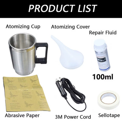 Scheinwerfer Polierset Restauration Flüssigpolymer Autoscheinwerfer 100ML