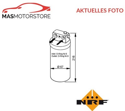 TROCKNER KLIMAANLAGE NRF 33104 A FÜR VAUXHALL OMEGA 2L,2.5L,3L,2.2L,2.6L,3.2L