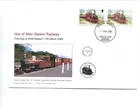 Isle of Man Railway Cover, 2008, 1st day Steam season