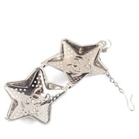 Cute Stainless Steel Loose Tea Infuser Leaf Strainer Filter Diffuser Herbal Set