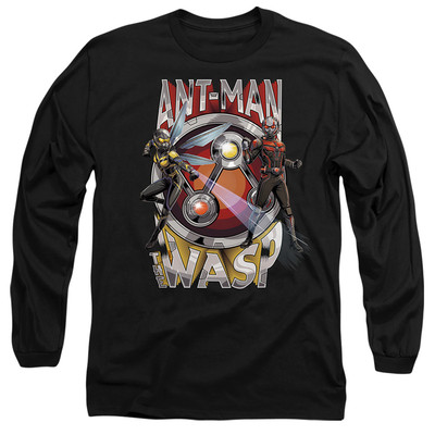 AntMan One Inch Heroes Langarmshirt S-2XL, schwarz