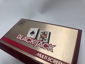 Nintendo Game & Watch Black Jack Multi Screen 1985 Handheld Tested Working