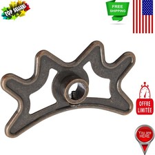 Customizable Pool Cue Bridge Head in Copper - Durable Cast Aluminum Design