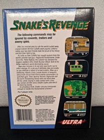 Snake's Revenge (Nintendo, NES, 1990) CIB Complete Near Mint