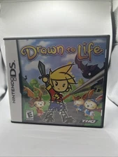 Drawn to Life (Nintendo DS, 2007) Complete CIB w/ Case, Manual & Cartridge