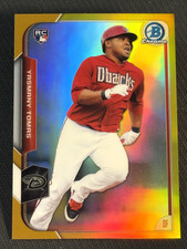 2015 Bowman Chrome GOLD REFRACTOR ROOKIE Yasmany Tomas 23/50
