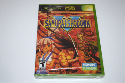 Samurai Shodown V Microsoft Xbox Video Game New Y-Fold Shrinkwrap Sealed
